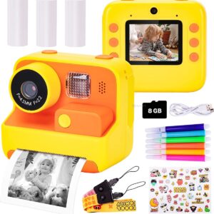 KIDDOO  8211 CAMERA 日本兒童即影即有相機 8211 橙色