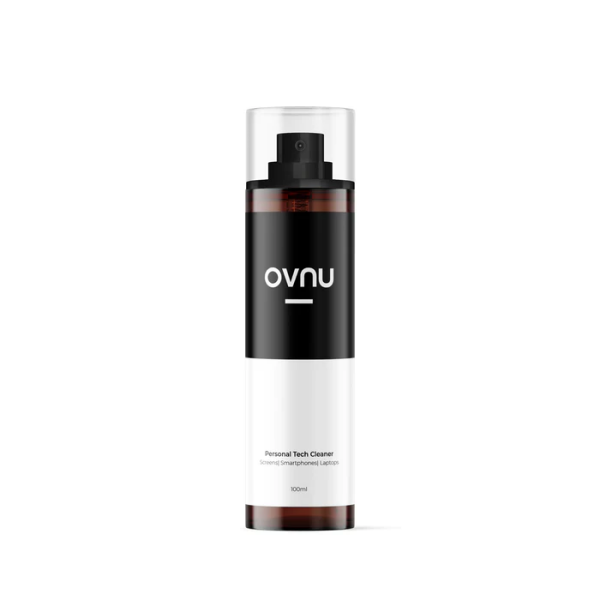 OVNU - 電子專用便攜消毒噴霧套裝｜消毒清潔噴霧（100ml）＋ 專用抗菌毛巾（2條） (40038) - Image 3