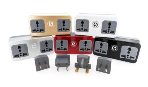 SOVIS 聖誕038旅行必備 INTEGRATED 038 SMART 全方位旅行電源解決方案套裝 Red
