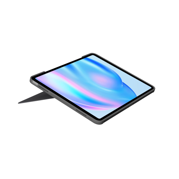 Logitech - COMBO TOUCH 具備觸控板的背光鍵盤保護殼 iPad Air 11 英吋 (M2) - 牛津灰 - Image 4