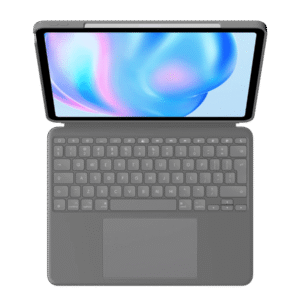 Alternative view of Logitech - COMBO TOUCH 具備觸控板的背光鍵盤保護殼 iPad Air 13 英吋 (M2) - 牛津灰