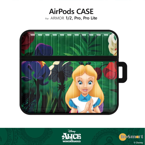 Disney - AirPods Pro 保護殼 愛麗絲 - 微笑