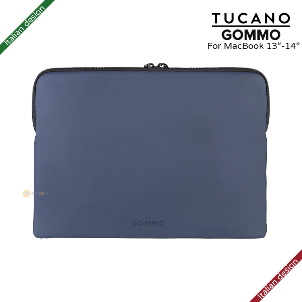 TUCANO - Gommo 再生塑料電腦袋 13-14英寸筆記型電腦袖套 / 防震保護套 / 電腦手提袋｜意大利設計 - 藍色｜意大利設計 - Image 2