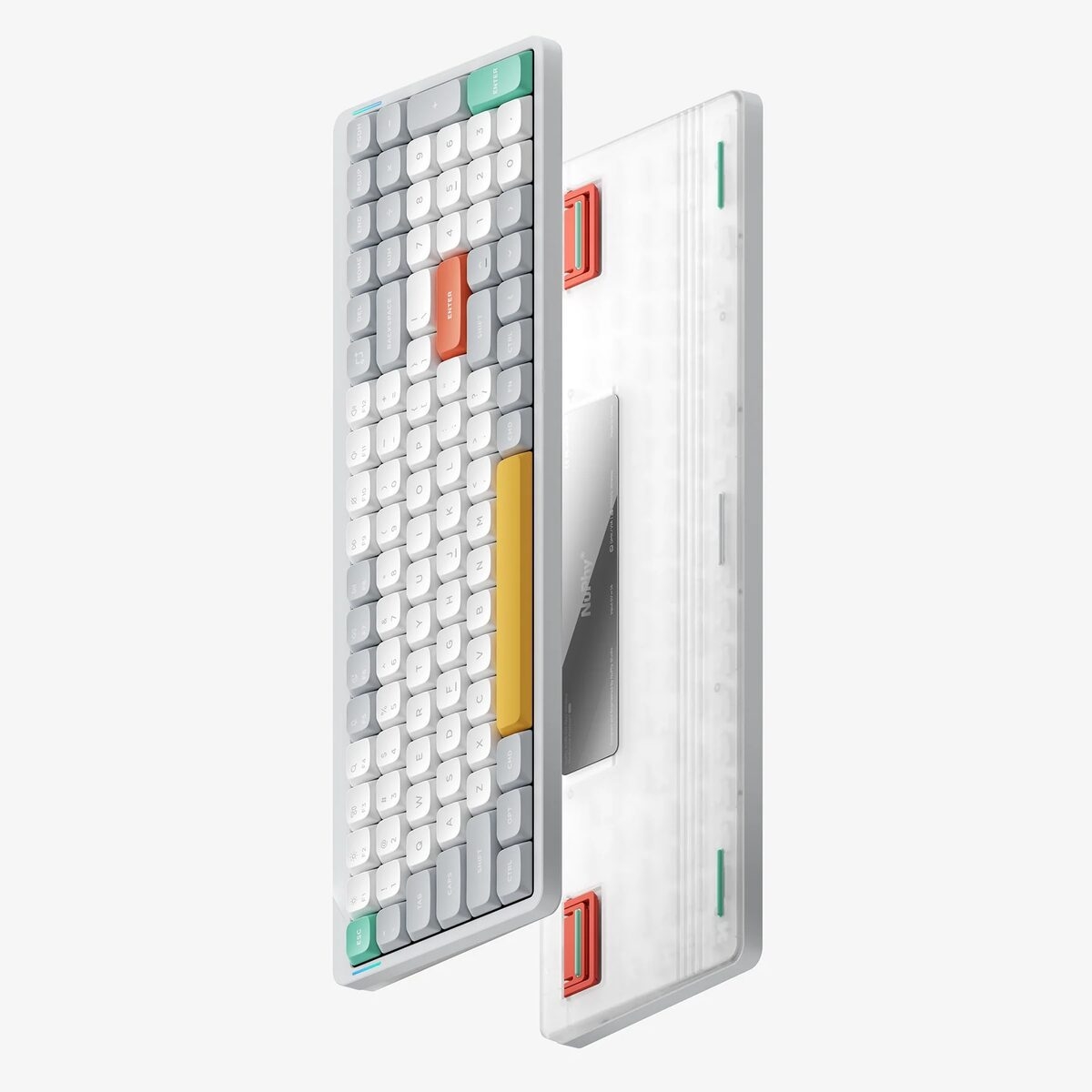 NuPhy Air96v2 無線 藍牙 機械式鍵盤 離子白 8211 蘆薈軸線性37gf