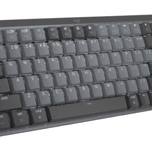 Logitech 適用於 MAC 的 MX MECHANICAL MINI 無線炫光高效鍵盤 8211 茶軸 觸感安靜軸 8211 太空灰
