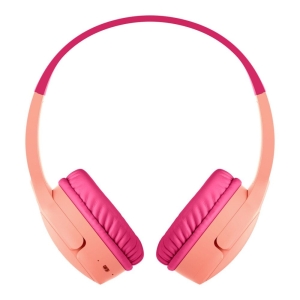 Belkin SOUNDFORM Mini 兒童專用 頭戴式 藍牙無線有線 兩用 內置麥克風 耳機 8211 粉紅色AUD002BTPK