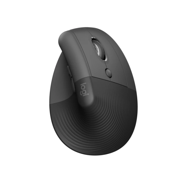 Logitech - LIFT 人體工學垂直滑鼠 - 石墨灰 - Image 3