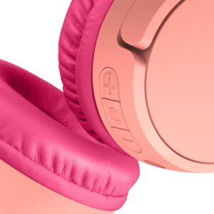 Belkin SOUNDFORM Mini 兒童專用 頭戴式 藍牙無線有線 兩用 內置麥克風 耳機 8211 粉紅色AUD002BTPK