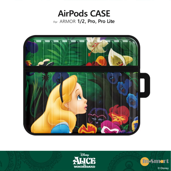 Disney - AirPods Pro 保護殼 愛麗絲 - 花