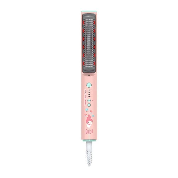 Quico 8211 Sanrio x QUICO 遠紅外線負離子造型梳發熱梳電熱梳護髮造型梳負離子梳負離子直髮梳  My Melody