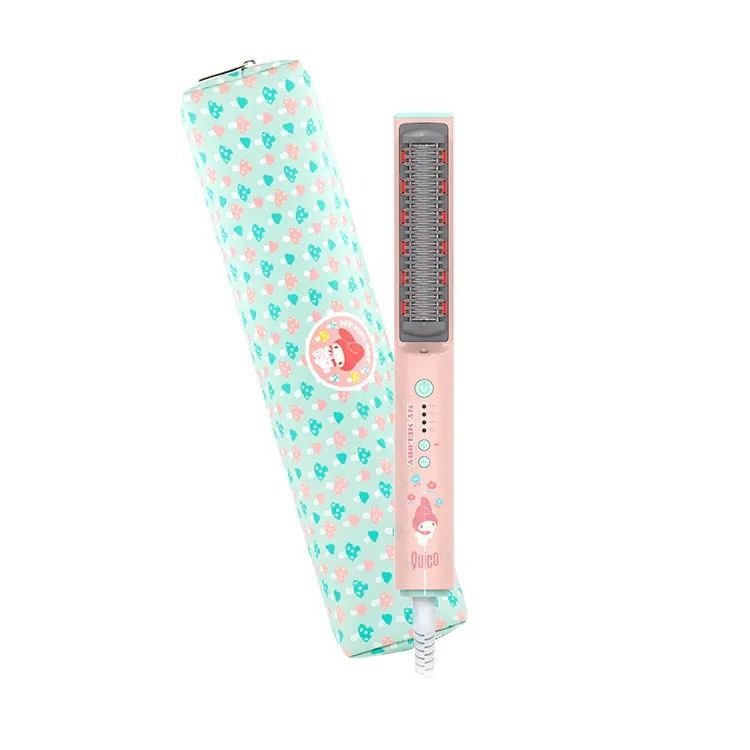 Quico 8211 Sanrio x QUICO 遠紅外線負離子造型梳發熱梳電熱梳護髮造型梳負離子梳負離子直髮梳  My Melody