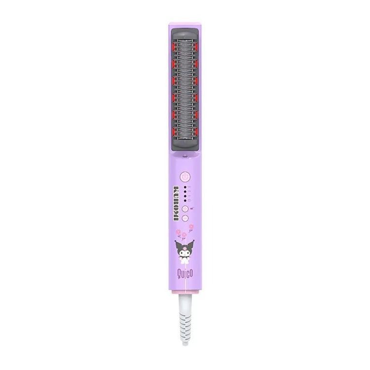 Quico 8211 Sanrio x QUICO 遠紅外線負離子造型梳發熱梳電熱梳護髮造型梳負離子梳負離子直髮梳  可羅米  酷洛米