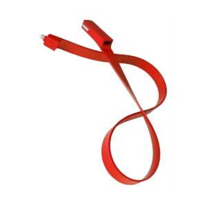 TYLT BAND 扁線防纏繞 21A 車用充電器 MFI Apple 認證 Lightning  USB 同時充電 紅色