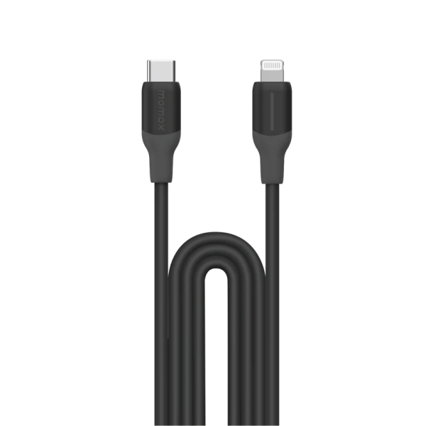 MOMAX - 1-Link Flow CL USB-C to Lightning 快充 充電線 (1.2米) - 黑色 - Image 2