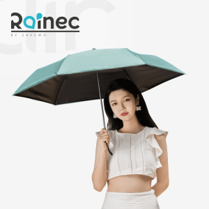 RAINEC Rainec Air BY SAVEWO 超輕不透光防UV潑水摺傘縮骨遮 晴雨兼用 天青 救世版