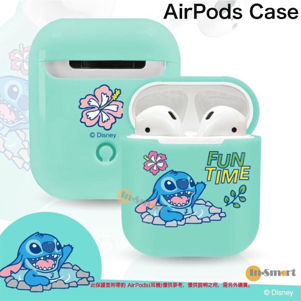 Disney - 迪士尼  保護殼 For AirPods 1/2 STITCH