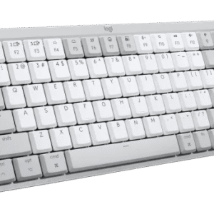 Alternative view of Logitech - 適用於 MAC 的 MX MECHANICAL MINI 無線炫光高效鍵盤 - 茶軸 觸感安靜軸 - 淺灰色