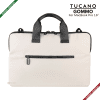 TUCANO - GOMMO 15.6英寸 再生塑料筆記型電腦袋配可拆卸的肩帶 適用於 16吋MacBook Pro - 灰色｜義大利設計