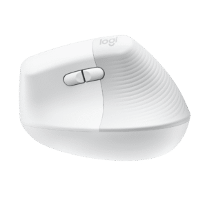 Alternative view of Logitech - LIFT 人體工學垂直滑鼠 - 珍珠白