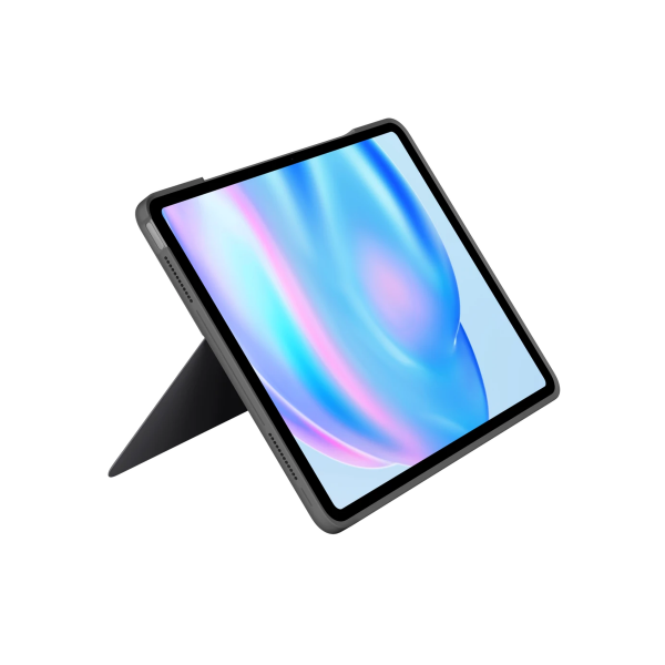 Logitech - COMBO TOUCH 具備觸控板的背光鍵盤保護殼 iPad Air 11 英吋 (M2) - 牛津灰 - Image 3