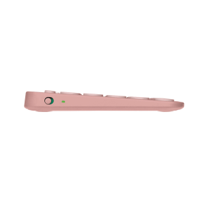 Logitech Logitech PEBBLE KEYS 2 K380S 跨平台藍牙鍵盤 8211 玫瑰粉色 920-011755最多連線到四個裝置10個自定義快捷鍵36個月電池壽命 英文鍵盤