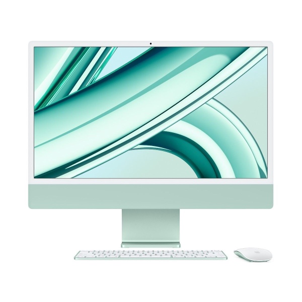 Apple - 24 吋 iMac Apple M1 晶片配備 8核心 CPU、8核心 GPU, Gigabit Ethernet, 8GB 記憶體, 512GB SSD 綠色 - Image 3