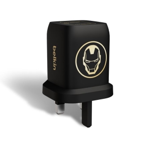 Belkin 8211 BoostCharge Pro 雙 USB-C GaN PPS 65W 快速家用充電器 Marvel 系列 IRONMAN WCH013MYBG-DY