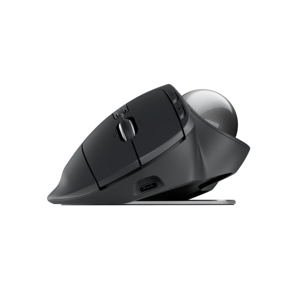 Logitech – Ergo 系列 MX Ergo S 無線軌跡球滑鼠 - Image 4