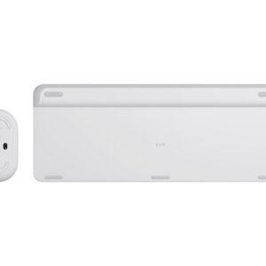 Logitech MK470 Slim 無線鍵盤與滑鼠組合 白色 8211 英文鍵盤