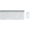 Logitech MK470 Slim 無線鍵盤與滑鼠組合 白色 8211 英文鍵盤
