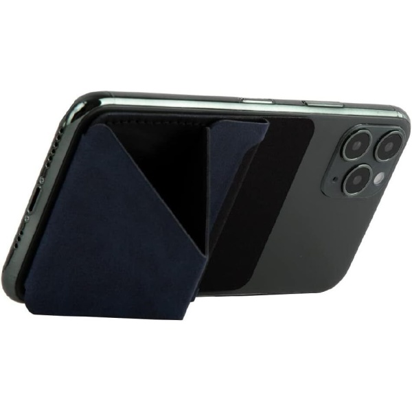 MOFT – Adhesive Phone Stand & Wallet  可摺式隱形支架 (手提電話專用) 全新顏色  藍黑色 - Image 2