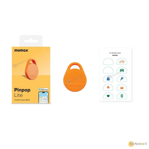 MOMAX – PINPOP Lite Find my 全球定位器 防丟器 實時追踪物品 精準定位 APPLE FIND MY 認證 AirTag BR10 - Image 9