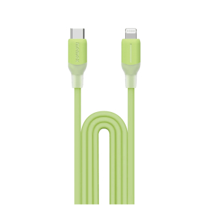 MOMAX 1-Link Flow CL USB-C to Lightning 快充 充電線 12米 8211 綠色