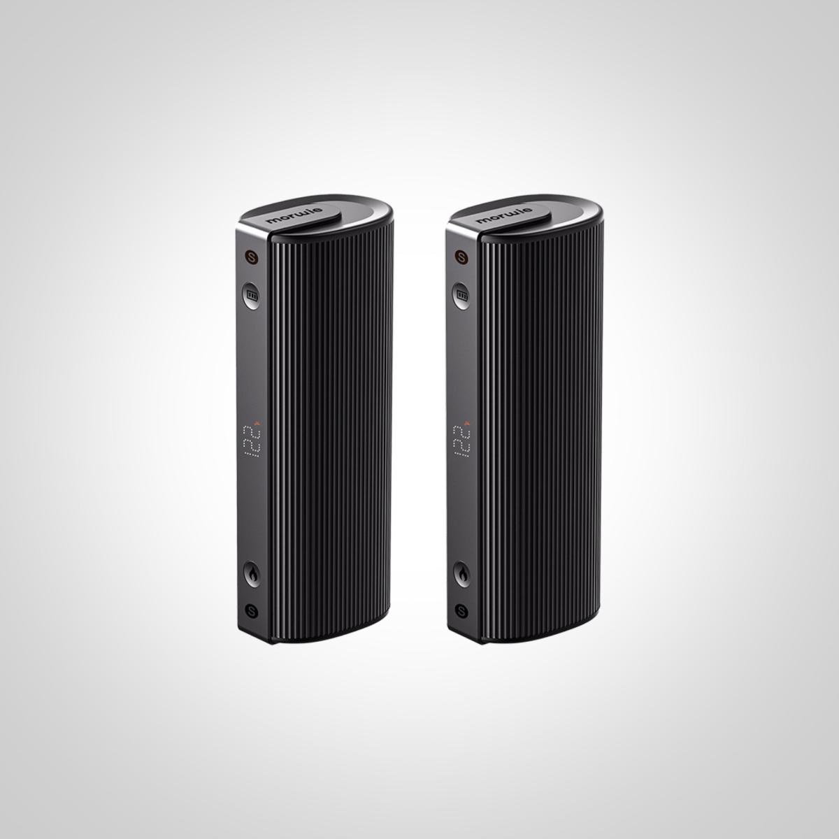Morwie S1 360° 磁吸充電暖手寶 便攜式電源 (2 x 5000mAh) - 黑色