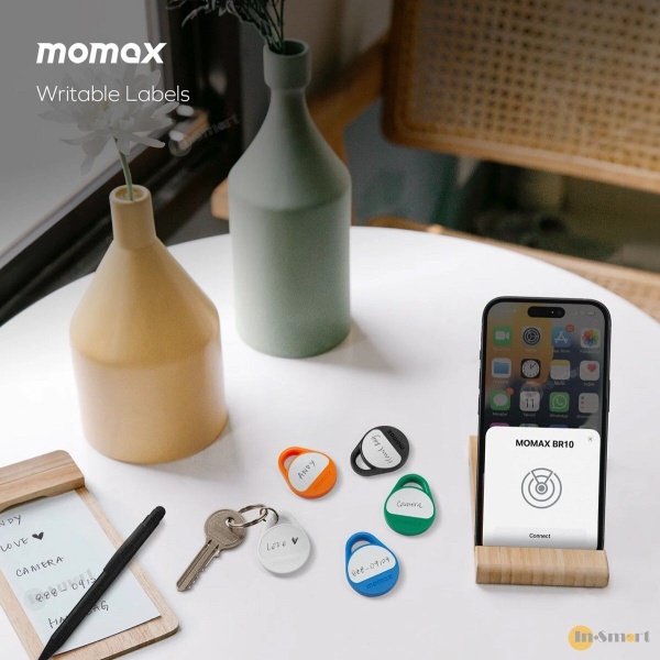 MOMAX – PINPOP Lite Find my 全球定位器 防丟器 實時追踪物品 精準定位 APPLE FIND MY 認證 AirTag BR10B - Image 6