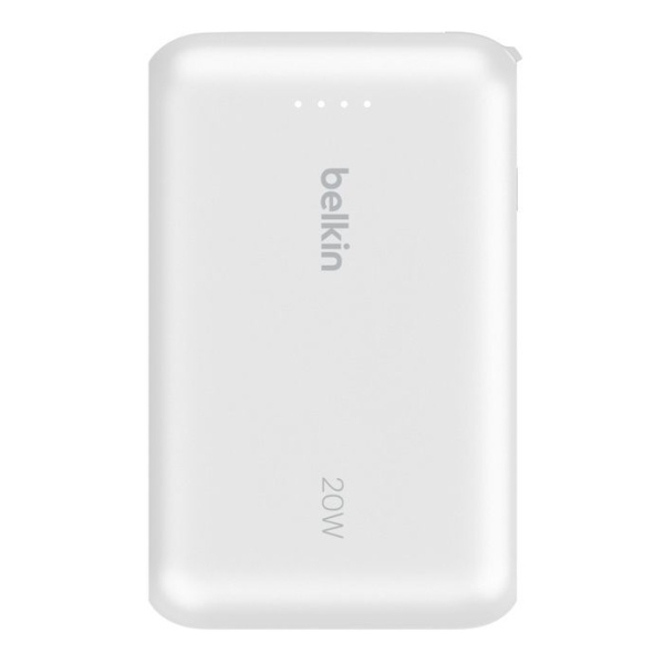 Belkin – Belkin BoostCharge 20W 10K 內建 USB-C 線的行動電源 便攜充電池 - 白色 BPB021fqWH - Image 6