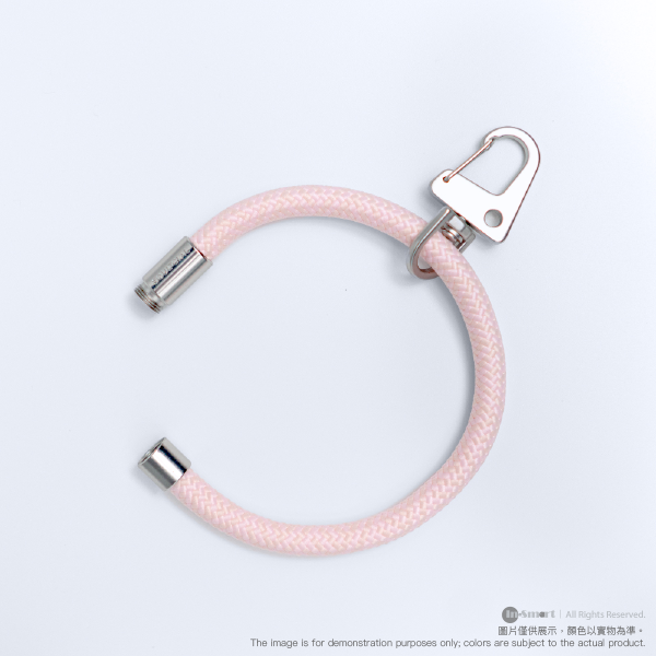 PhoneSuit – SOULCIAL Mono 多功能帶手機帶 斜挎帶 140cm (25cm 手帶 + 115cm 肩帶) - Powder Pink 粉紅色 - Image 3