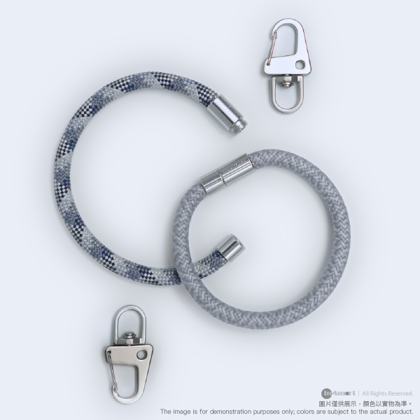 PhoneSuit – SOULCIAL 多功能手帶手機帶 (25cm 手帶 x2) - Winter Forest (淺灰色 / 雪地色) - Image 2