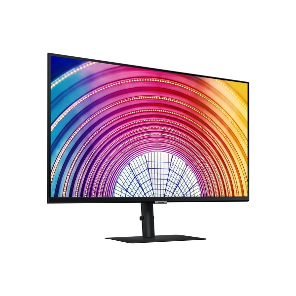 Samsung – 27" S60UA 極窄邊 QHD LED A600系列 AMD FreeSync 專業顯示屏｜支援充電 USB-C PD 90W｜升降人工學支架｜可直立多角度旋轉｜LS27A600UUCXXK - Image 3