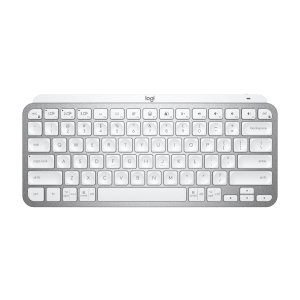 Logitech – MX KEYS MINI｜Logitech 智能無線鍵盤 淺灰色