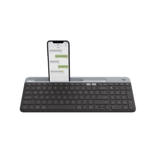 Logitech – K580 輕薄多工鍵盤 黑色 英文鍵盤
