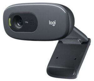 Logitech C270 HD 網路攝影機 基本的 HD 720p 視訊通話