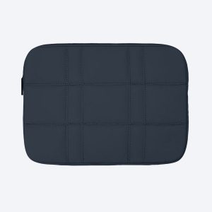 AMAZINGthing  羽絨款筆記本電腦包 輕巧時尚的 14 吋 MacBookiPad 平板電腦袋 8211 藍色