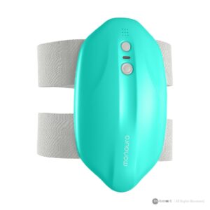 Monauro Monauro RecoveryAir Calf Pro 小腿按摩器 六個按摩頭氣壓熱敷 MC06 8211 湖水藍色 專為跑者設計的無線熱敷氣壓按摩器
