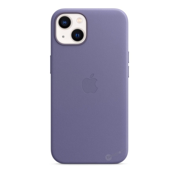 Apple – 原裝 iPhone 13 MagSafe 皮革護殼 紫藤色 Wisteria