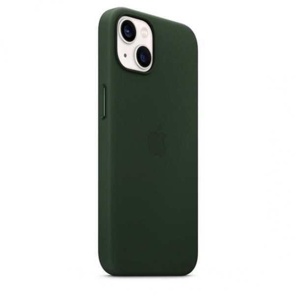 Apple – 原裝 iPhone 13 MagSafe 皮革護殼 杉綠色 Sequoia Green - Image 3