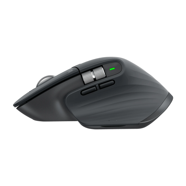 Logitech – Master 系列 MX Master 3S 高效能無線滑鼠 - 石墨灰 - Image 3