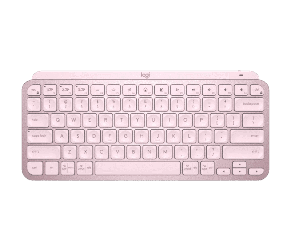 Logitech – MX KEYS MINI｜Logitech 智能無線鍵盤 粉紅