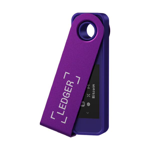 LEDGER – NANO S PLUS 冷錢包 手指錢包 Bitcoin Wallet 比特幣 離線錢包｜升級版 可保管最多100項資產 - 紫水晶色 - Image 2