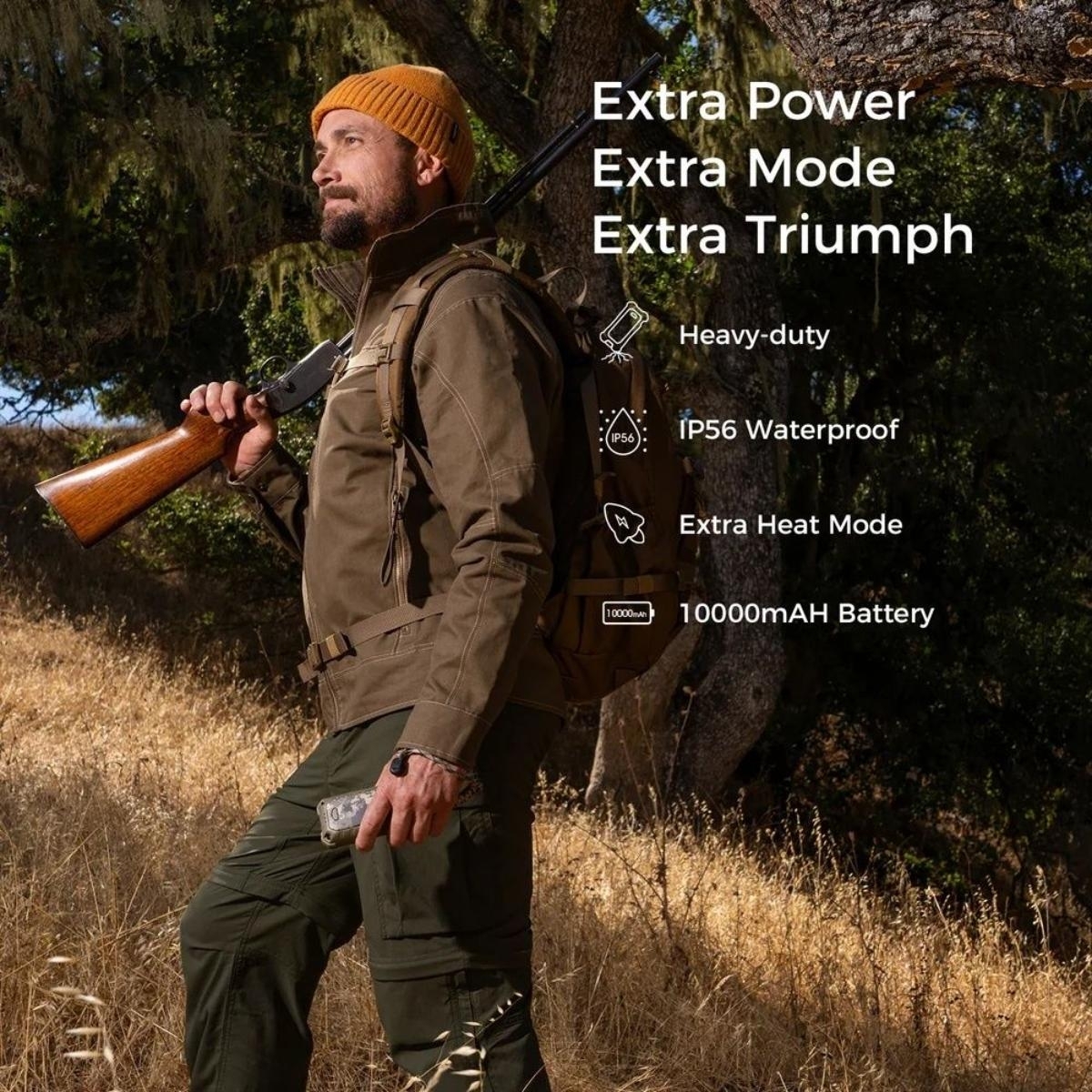 Ocoopa 戶外充電暖手器 OCOOPA 8211 UT4 Extreme 沙色迷彩
